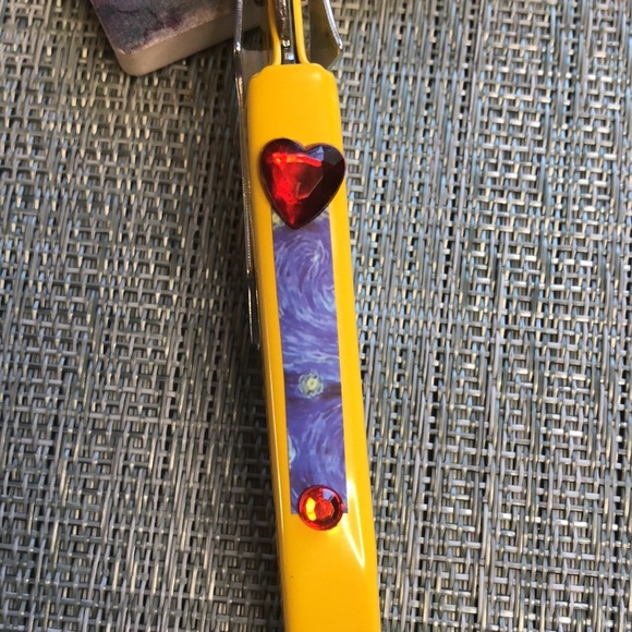#58e Blinged Out Corkscrew with Van Gogh Vibes🌻 - Picture 6 of 17